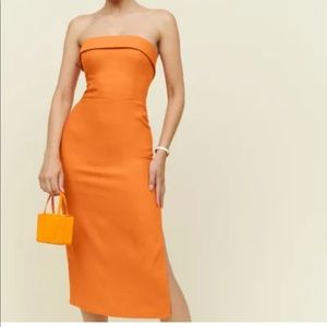 Reformation linen dress